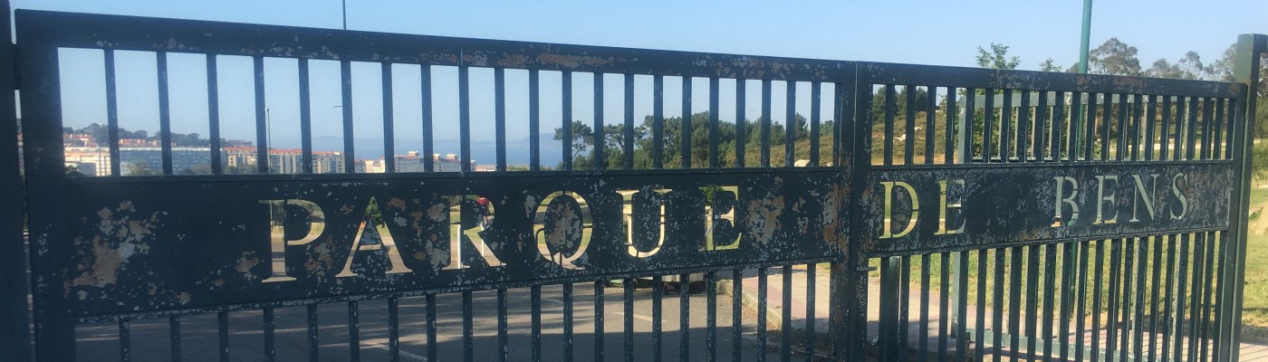 Parque de Bens. Entrada principal